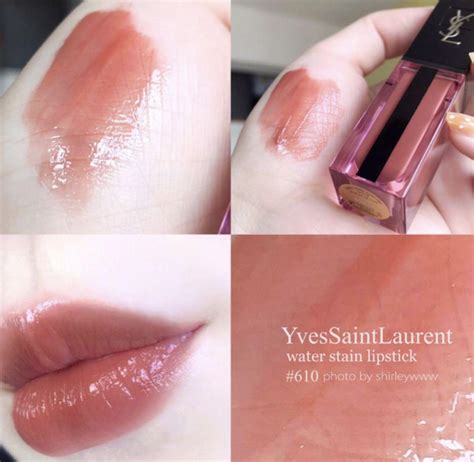 ysl water lip tint|ysl 610 lipstick.